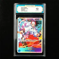 TQG 10 GEM MINT 2025 One Piece JPN Yamato OP13-054 SR - Image 1