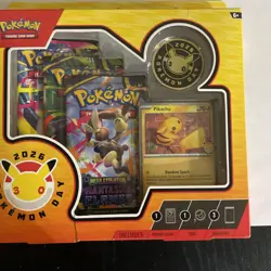 Pokemon TCG: Pokemon Day 2026 Collection New Sealed see description - Image 1