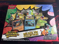 Pokemon TCG Mega Evolution Ascended Heroes First Partners Deluxe Pin Collection - Image 1