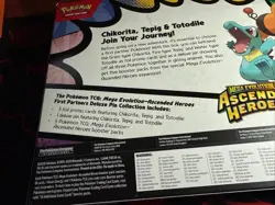 Pokemon TCG Mega Evolution Ascended Heroes First Partners Deluxe Pin Collection - Image 2