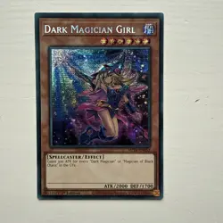 YUGIOH Secret Rare Dark Magician Girl MP24-EN053 1st Edition - Image 1
