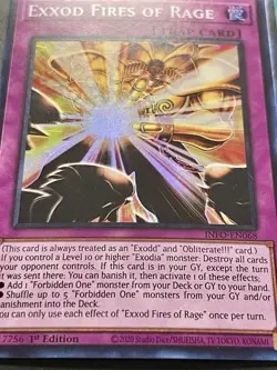 Exodia Full 5 Piece Set + Incarnate + Obliterate!!! + Blaze + Rage | YuGiOh! - Image 2