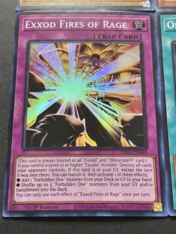 Exodia Full 5 Piece Set + Incarnate + Obliterate!!! + Blaze + Rage | YuGiOh! - Image 3