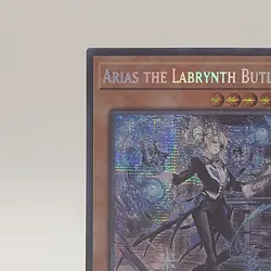 YuGiOh Arias the Labrynth Butler MP24-EN116 1st Edition Prismatic Secret Rare - Image 5