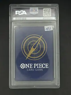 Monkey D. Luffy OP05-119 ALTERNATE ART SECRET RARE One Piece JPN PSA 10 - Image 2