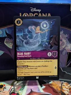 Disney Lorcana: Rise Of The Floodborn - Blue Fairy - 36/204 Uncommon- NON Foil - Image 1