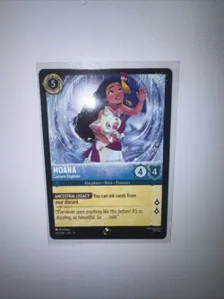 Moana - Curious Explorer 155/204 Winterspell Legendary Disney Lorcana TCG - Image 2
