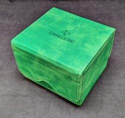 Sidekick 100+ XL GREEN Deck Box GameGenic Holds 100 Cards for TCG's MTG Pokemon - Image 1