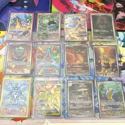 Pokemon cards Full Art Holo Lot 12 Card lot - Image 1