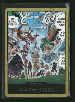 DON!! Card (Egghead) (Gold) DON!! - One Piece The Azure Sea's Seven - Image 1