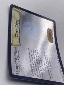 Harry Potter Tcg Base Set Holo Foil Draco Malfoy Card 2/116 - Image 3