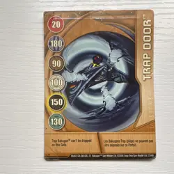Bakugan Battle Brawlers Trap Door Gate Card 23/48 Spin Master Sega Toys 2008 - Image 1