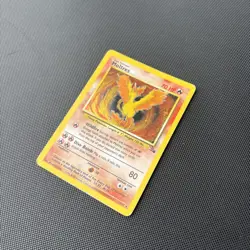 Pokemon Card Fossil Set Holo Moltres 12/62 WOTC - Image 4