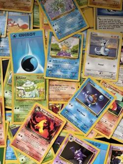 Vintage Pokemon Cards Bundle x 100 including base set 1999 WOTC - Image 5