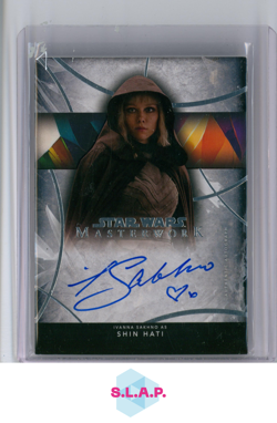SHIN HAT ON CARD AUTOGRAPH TOPPS A-IS 2024 STAR WARS MASTERWORK - ENGLISH - Image 1