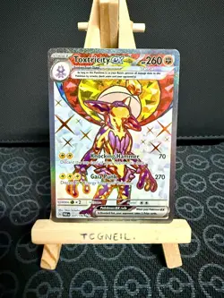 Toxtricity Ex 227/182 - Pokemon TCG Paradox Rift [PAR] Card - Ultra Rare - EN/NM - Image 1