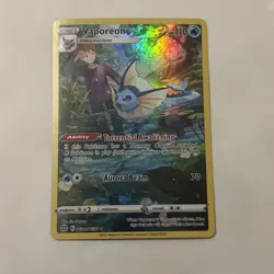 Pokemon TCG Card Vaporeon TG02/TG30 Brilliant Stars Trainer Gallery READ DSC - Image 1