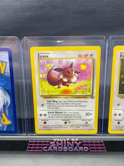 🔥 Pokemon TCG – Eevee Bundle (3 Cards) – Jungle / Team Rocket / Shining Fates - Image 4