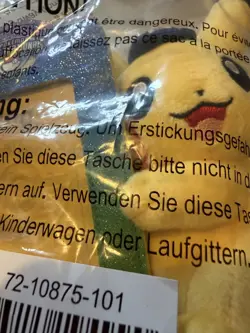 Pokemon Center EUIC 2026 Exclusive Pikachu TCG Card Holder Plush Brand New - Image 4