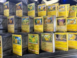 Collection Bulk Lot 300+ Pikachu Pokemon Cards Mixed Lot Holo's Rares - Image 1