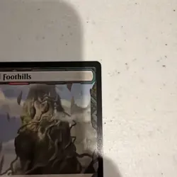 MTG English Wooded Foothills NM Normal Zendikar Rising Expeditions - Image 3