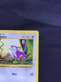 Pokemon Cards: Base Set 1st Edition Common: Rattata 61/102 - Image 3