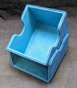 Sidekick 100+ XL BLUE Deck Box GameGenic Holds 100 Cards for TCG's MTG Pokemon - Image 2