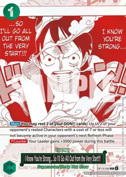 I Know You're Strong... So I'll Go All Out from the Very Start!!! (3rd Annive... - Image 1