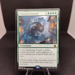 Unnatural Growth Innistrad: Midnight Hunt Regular - Image 1