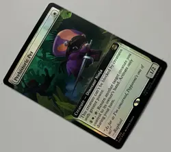 MTG TMNT Prehistoric Pet Creature - Dinosaur Ninja RARE FOIL #0259 - Image 2