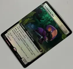 MTG TMNT Prehistoric Pet Creature - Dinosaur Ninja RARE FOIL #0259 - Image 3