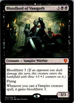 Magic | C17 | Bloodlord of Vaasgoth | 102 | NM - Image 1
