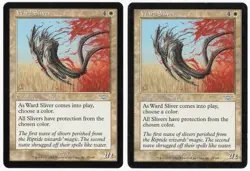 Ward Sliver x2 2x 2003 Legions White Uncommon Creature MTG LP AZ1 - Image 1