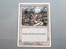 MTG - 4.ED. UNLIMITED (FWB/'95) - WRATH OF GOD - ZORN GOTTES / NEVER PLAYED / NM - Image 1