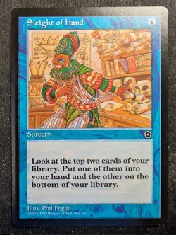 Sleight of Hand - Portal Second Age (MTG) - Image 1