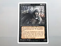 MTG - 4.ED. UNLIMITED (FWB/'95) - ZOMBIE MASTER - ZOMBIEMEISTER /NEVER PLAYED/NM - Image 1