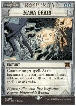 Mana Drain Outlaws of Thunder Junction: Breaking News Regular #11 - Image 1