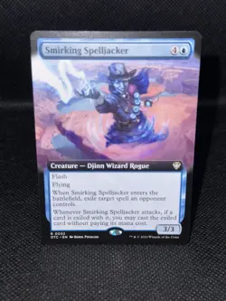 Smirking Spelljacker Extended Art - OTC 0052 - NM - MTG Magic - Image 1