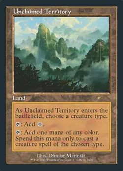 MTG Unclaimed Territory - Foil (Retro Frame) - WPN & Gateway Promos, Unique & Mi - Image 1