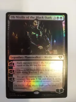 Ob Nixilis of the Black Oath Commander Masters Foil - Image 1
