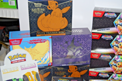 Huge Collection Pokemon Lot ETB Tins Pokeball Tournament Collection Box NO PACKS - Image 3