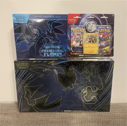Pokemon Mega Evolution Phantasmal Flames ETB / Mega Charizard UPC / 2pk blister - Image 1