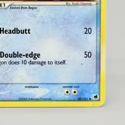 Shelgon 38/101 Pokemon Dragon Frontiers Delta Species 2006 Card Vintage MP+ - Image 4