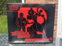POKEMON TCG SCARLET & VIOLET DESTINED RIVALS ELITE TRAINER BOX ETB *SEALED* - Image 1