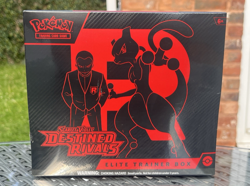 POKEMON TCG SCARLET & VIOLET DESTINED RIVALS ELITE TRAINER BOX ETB *SEALED* - Image 2