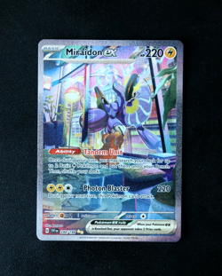 Pokemon Card TCG - Miraidon EX 244/198 - Scarlet & Violet Base - SIR - NM ⭐⭐ - Image 1
