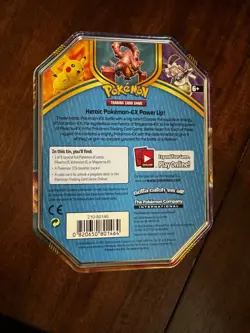 Pokemon Cards & EX Power Up ! Tin With 150 + Cards | Pokemon World Championships - Image 3