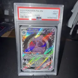 2023 POKEMON PAL EN-PALDEA EVOLVED ILLUSTRATION RARE #212 MISMAGIUS PSA 9 - Image 1