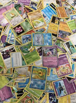 2.5LB Lot of Mixed Various Assorted Pokemon Cards CCG TCG Trading Cards w/ Tin - Image 3