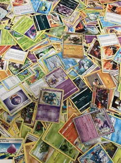 2.5LB Lot of Mixed Various Assorted Pokemon Cards CCG TCG Trading Cards w/ Tin - Image 4